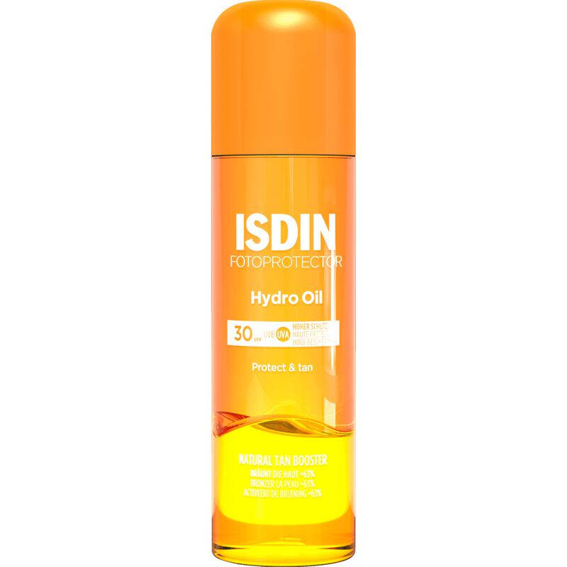 ISDIN Fotoprotector Hydro Oil Protect & Tan Zonnebrand SPF30 200 ML