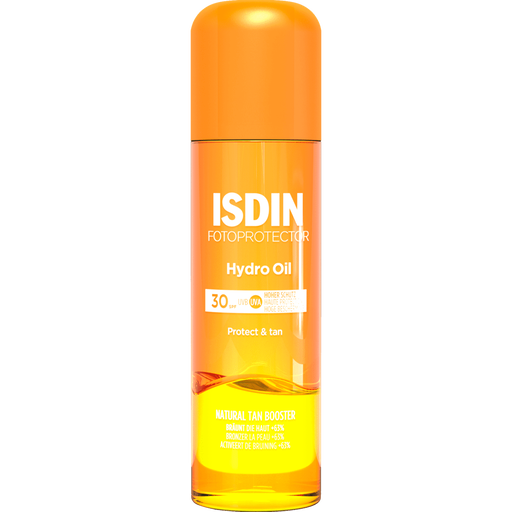 ISDIN Fotoprotector Hydro Oil Protect & Tan Zonnebrand SPF30 200 ML