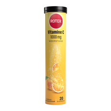 Roter Vitamine C Bruis 1000 mg Abrikoos-Sinaasappel 20 bruistabletten