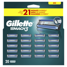Gillette Mach3 Navulmesjes 20 Stuks