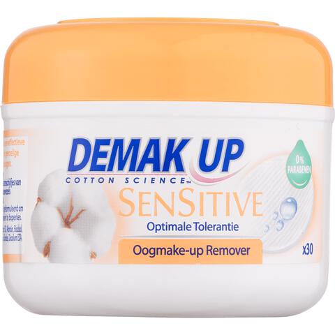 Demak'Up Sensitive Oogmake-up Reiniger Wattenschijfjes 30 stuks