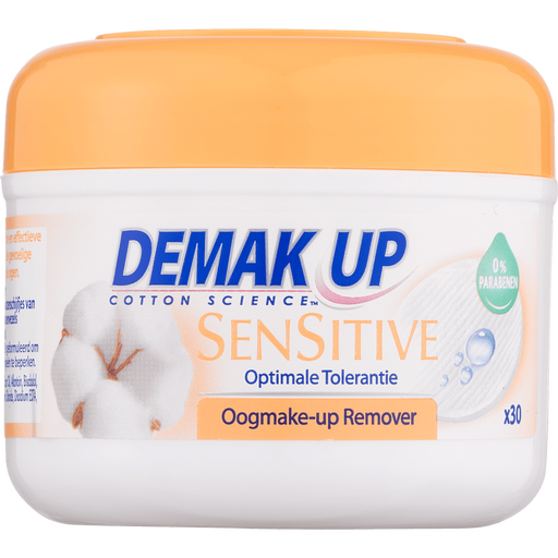 Demak'Up Sensitive Oogmake-up Reiniger Wattenschijfjes 30 stuks