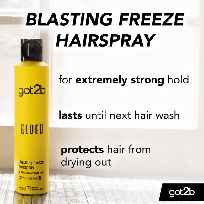 Schwarzkopf Got2b Glued Extreme Freeze Haarspray 300 ML