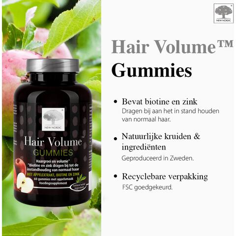 New Nordic Hair Volume Gummies