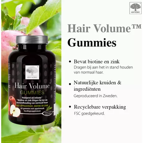New Nordic Hair Volume Gummies
