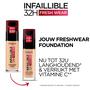 L'Oréal Paris Infaillible 32HR Fresh Wear 145 Beige Rose Foundation met SPF25 30 ML