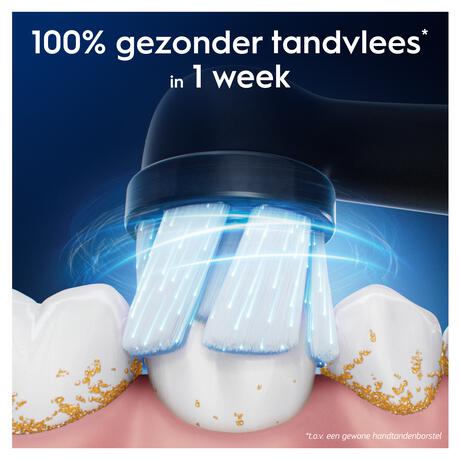 Oral-B iO Gentle Care Opzetborstels Zwart 2 Stuks