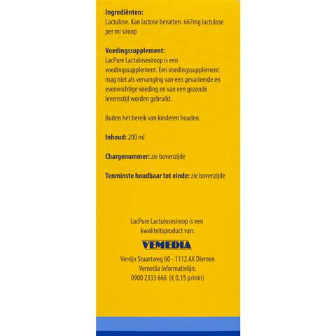 LacPure Lactulosesiroop 200 ML
