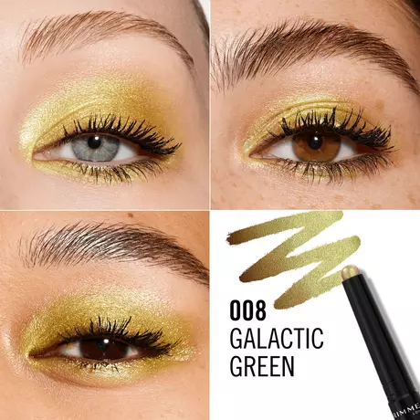 Rimmel London Wonder'last Oogschaduw Stick 008 Galactic Green