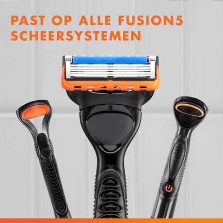 Gillette Fusion5 Power Navulmesjes 4 Stuks