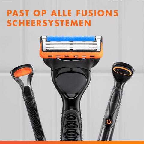 Gillette Fusion5 Power Navulmesjes 4 Stuks