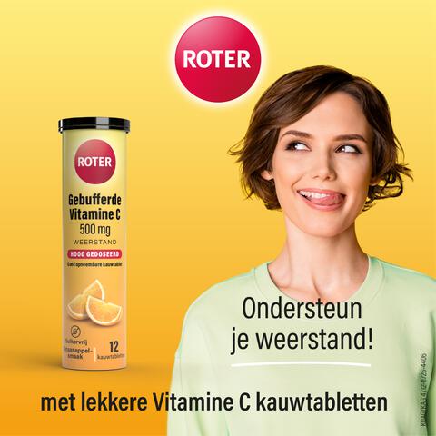 Roter gebufferde vit C 500mg 24st