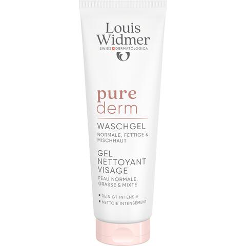 Louis Widmer Purederm Wash Gel Gezicht Met Parfum 125 ML