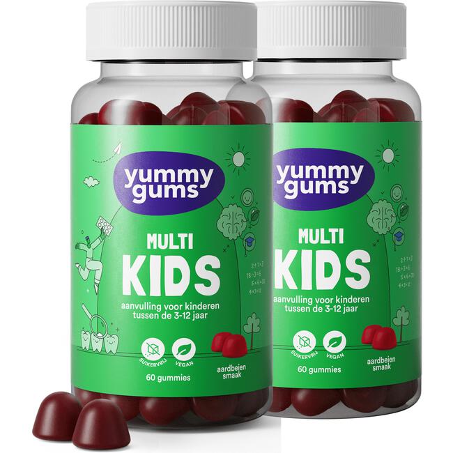 Yummygums Kids Suikervrij 60 stuks