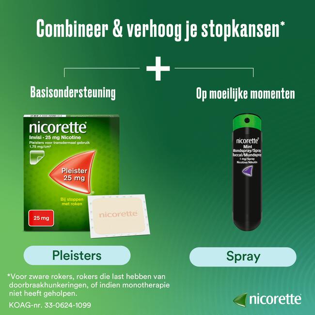 Nicorette Patch 15MG 14 stuks