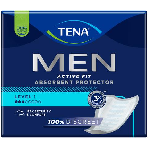 TENA Men Active Fit Absorbant Protector Level 1 Incontinentieverband 12 stuks