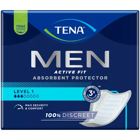 TENA Men Active Fit Absorbant Protector Level 1 Incontinentieverband 12 stuks