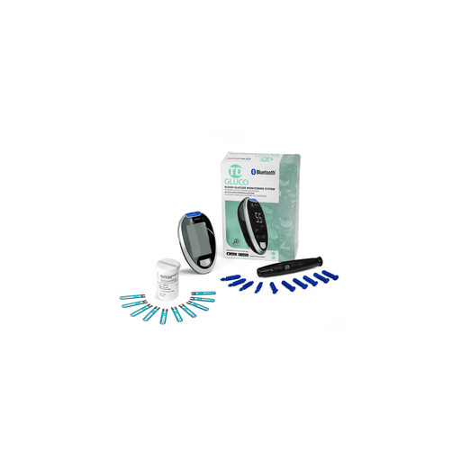 Ht One TD Gluco Bluetooth Bloedglucose Meter Startpakket