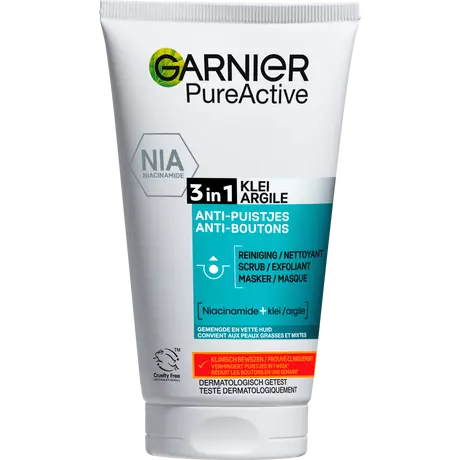 Garnier PureActive 3-in-1 Complete Reiniging 150 ML