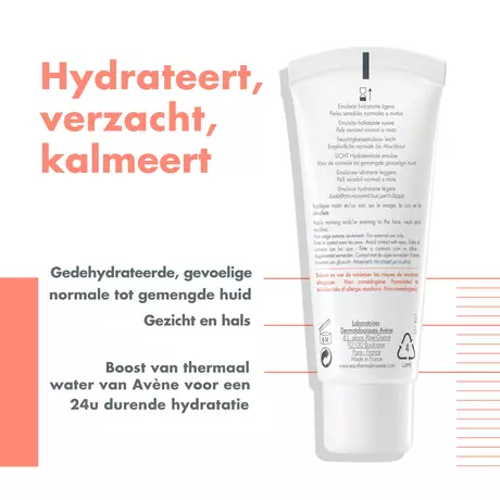 Avène Hydrance Light Hydraterende Gezichtscrème 40 ML