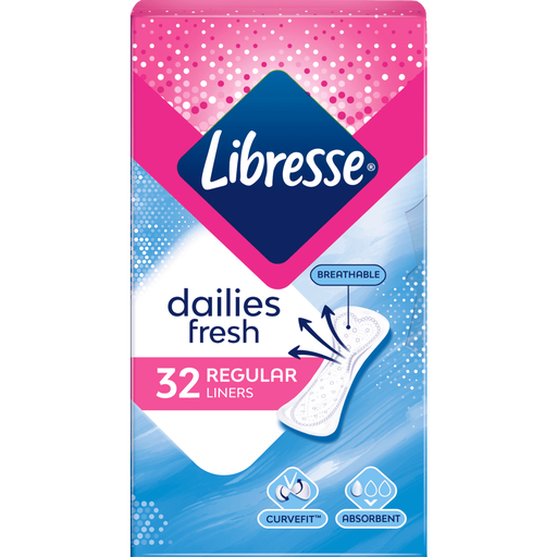 Libresse Dailies Inlegkruisjes Normal 32 stuks