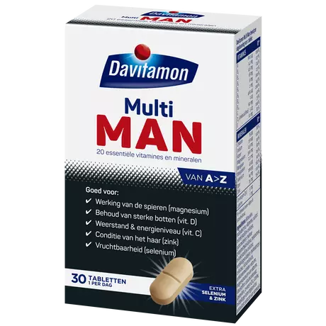 Davitamon Multi Man Tabletten 30 stuks