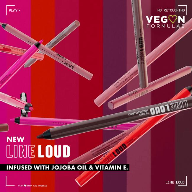 NYX Professional Makeup Line Loud Lipliner 09 Hottie Hijacker