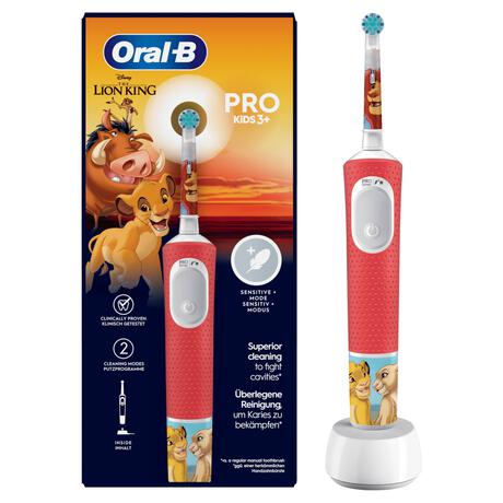 Oral-B Pro Kids 3+ Lion King Elektrische Tandenborstel by Braun