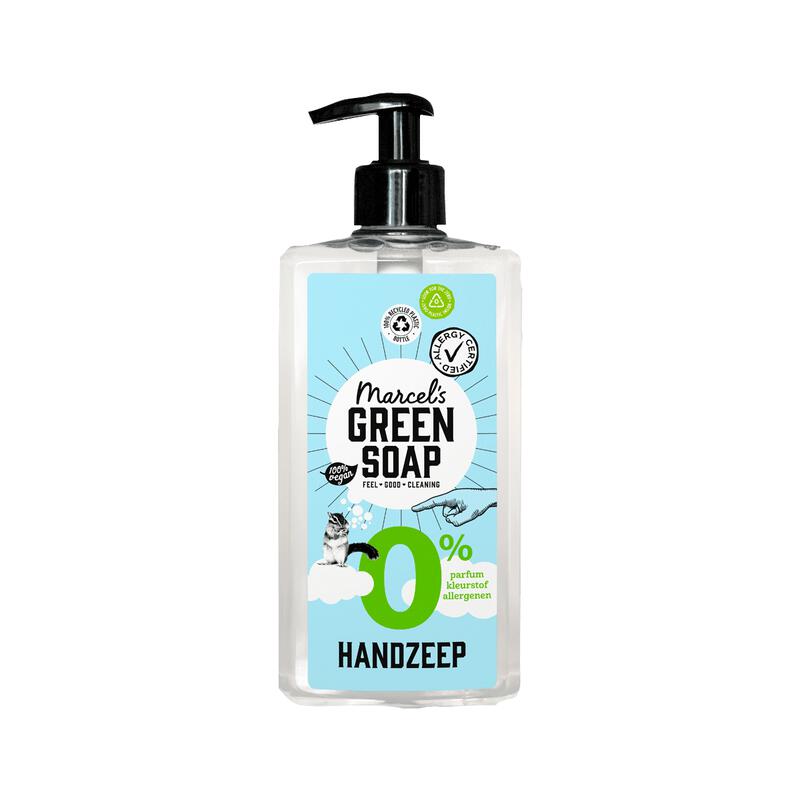 Marcel's Green Soap 0% Parfumvrij Handzeep 500 ML