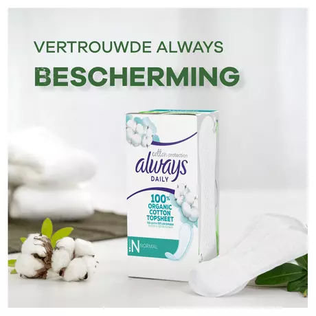 Always Inlegkruisjes Daily Cotton Protection Normal 28 stuks