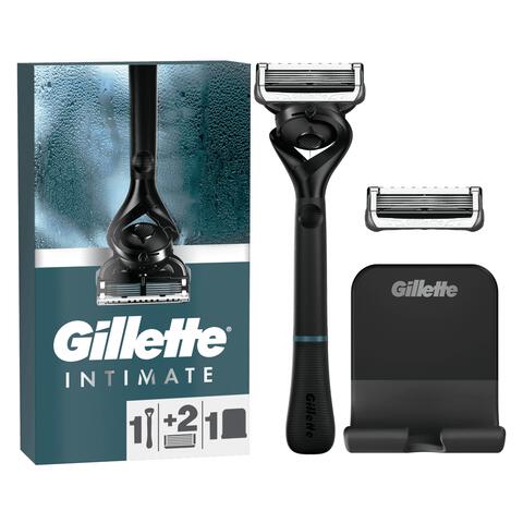 Gillette Intimate Scheersysteem Voor Intieme Zone Met 2 Navulmesjes En Douchehaak
