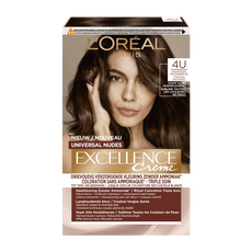 L'Oréal Paris Excellence Universal Nudes Permanente Haarverf 4U Middenbruin