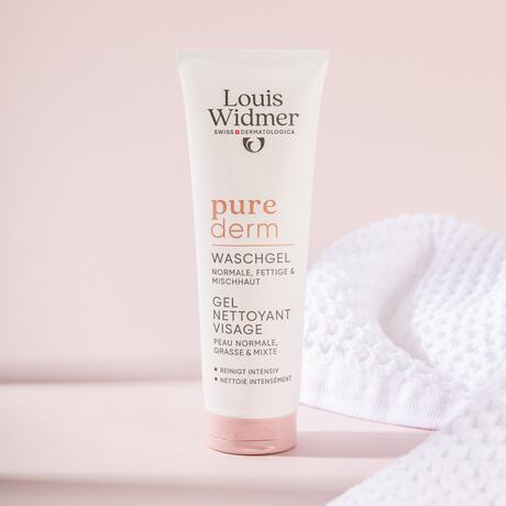 Louis Widmer Purederm Wash Gel Gezicht Met Parfum 125 ML