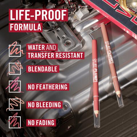 Rimmel London Oh My Plump! Lip Liner - Roze - 020 Bougie