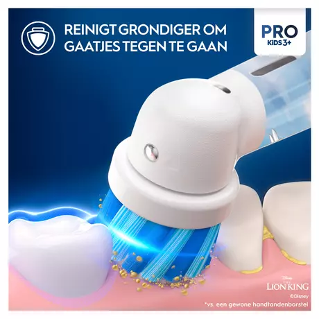 Oral-B Pro Kids Lion King Opzetborstels 4 stuks