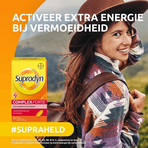 Supradyn Complex Forte Multivitamine Voor Extra Energie 95 Tabletten