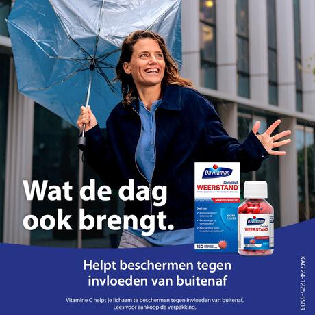 Davitamon Kauw Aardbei 60 NL