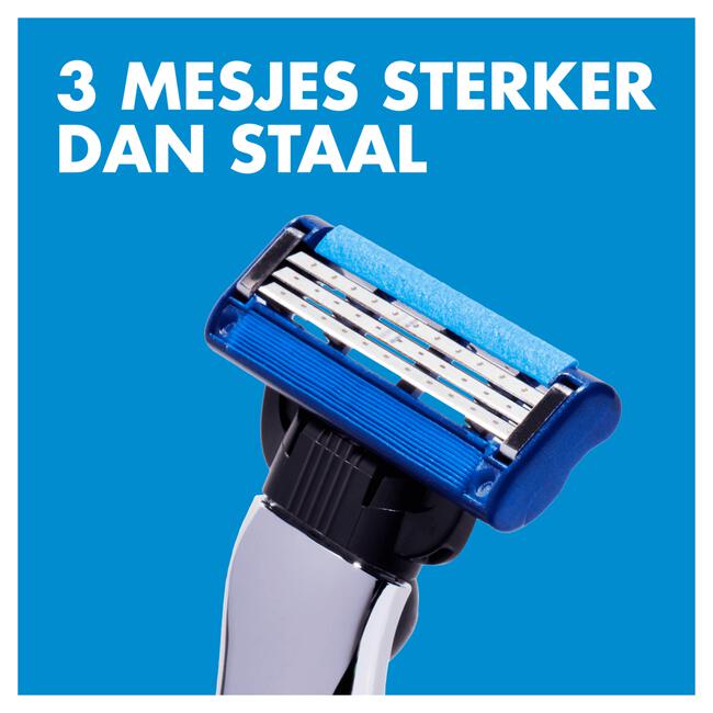 Gillette Mach3 Turbo Scheersysteem Met 2 Navulmesjes