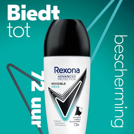 Rexona Woman Advanced Protection Invisible Aqua Deodorant Roller 50 ML