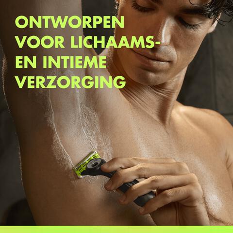 GilletteLabs Body + Intimate Navulmesjes 8 stuks