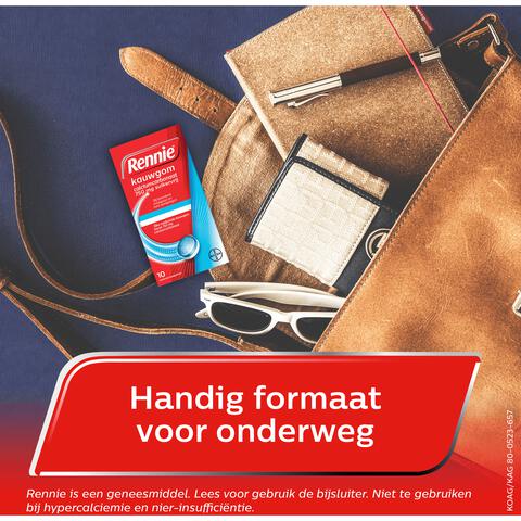 Rennie Kauwgom Suikervrij 10 stuks