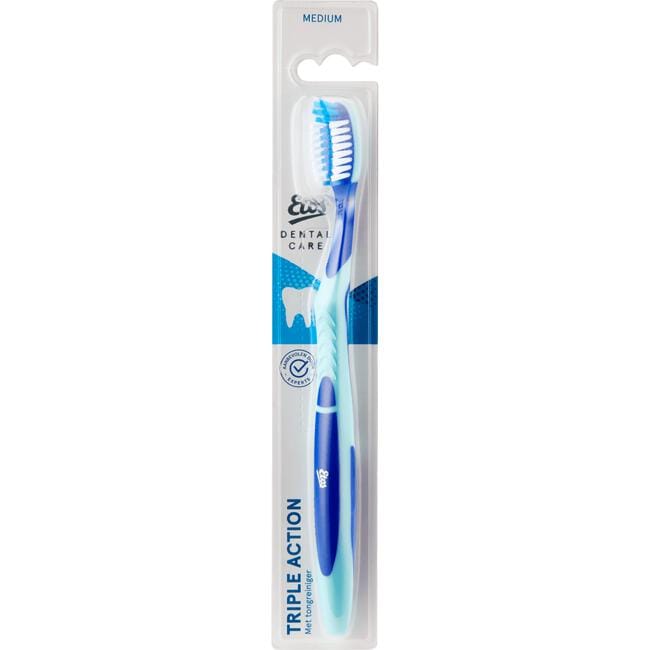 Etos Medium Triple Action Tandenborstel