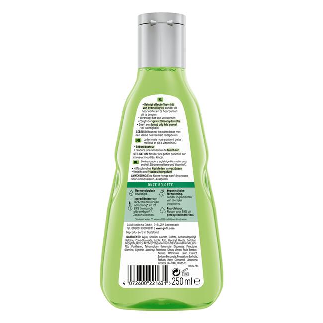 Guhl Fris & Luchtig Shampoo 250 ML