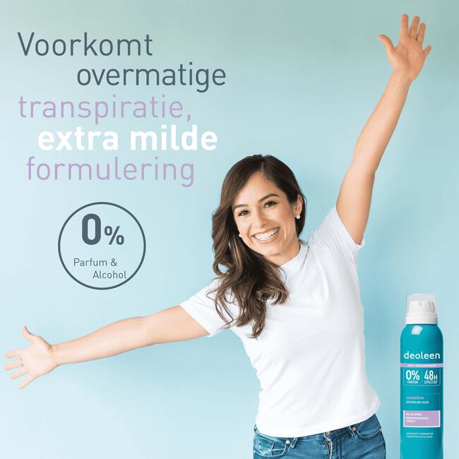 Deoleen Sensitive Anti-Transpirant Deodorant Spray 150 ML