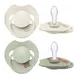 Difrax LOVI Prime Fopspeen 0-6M Coconut/Pistachio 2 stuks