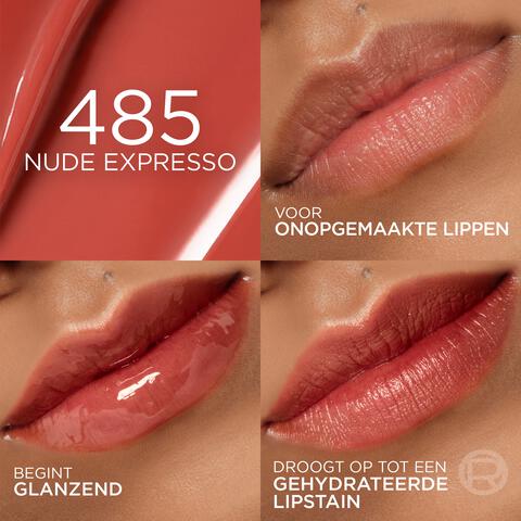 L'Oréal Paris Hyaluron Tint Lipstain 485 Nude Espresso