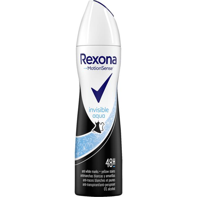 Rexona Women Invisible Aqua Anti-Transpirant Deodorant Spray 150 ML