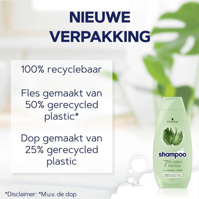 Schwarzkopf 7 Kruiden Shampoo 400 ML