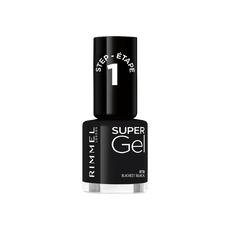 Rimmel London Super Gel Nailpolish 070 Blackest Black