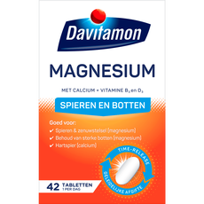 Davitamon Magnesium Met Calcium + Vitamine D Tabletten 42 Stuks